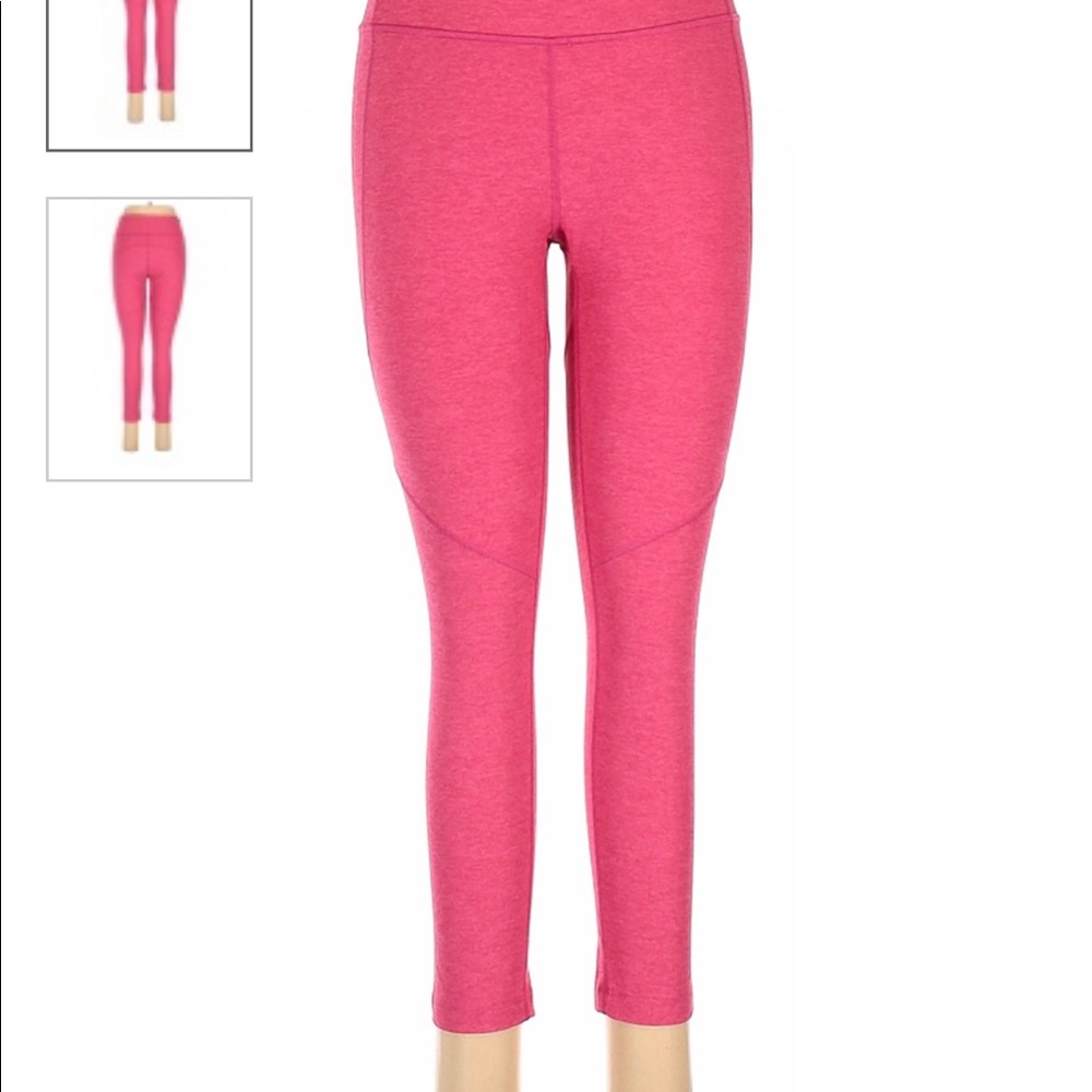 Outdoor Voices pink 7/8 crop leggings - worn twice! Size Small